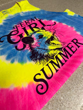 Load image into Gallery viewer, Feral Girl Summer Tie Dye Apparel
