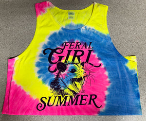 Feral Girl Summer Tie Dye Apparel