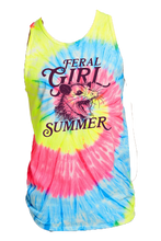 Load image into Gallery viewer, Feral Girl Summer Tie Dye Apparel
