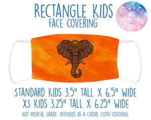 Face Covering Elephant Mandala