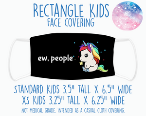 Face Covering Ew People Unicorn