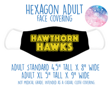 Load image into Gallery viewer, Face Covering Hawthorn Hawks
