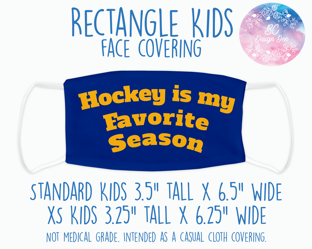 Face Covering Hockey Favorite Season