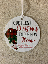 Load image into Gallery viewer, First Christmas in Our New Home Ornament
