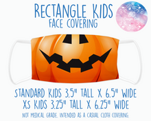 Load image into Gallery viewer, Face Covering Jack O Lantern Mouth 1
