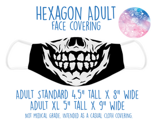 Face Covering Skeleton Mouth