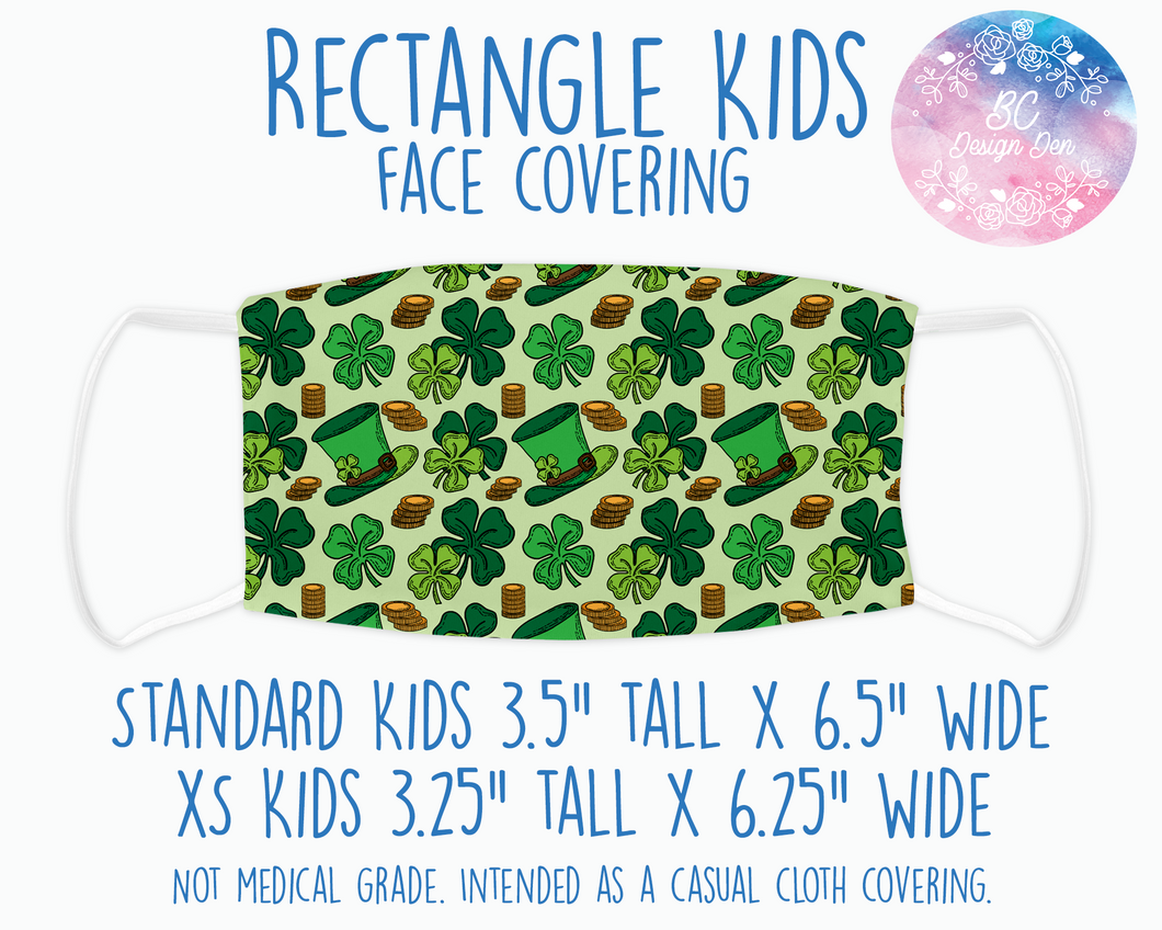 Face Covering St. Patrick's Day Pattern 1